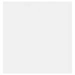 vidaXL Meuble TV Blanc 107x35x37 cm Bois d’ingénierie