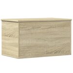 vidaXL Boîte de rangement chêne sonoma 60x35x35 cm bois d'ingénierie