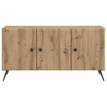 vidaXL Meuble TV Chêne artisanal 99 x 34 5 x 50 cm Bois d'ingénierie