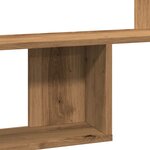 vidaXL Étagère murale chêne artisanal 100x15x70 cm bois d'ingénierie