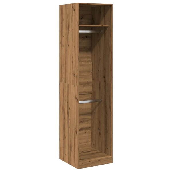 vidaXL Garde-robe chêne artisanal 50x50x200 cm bois d'ingénierie