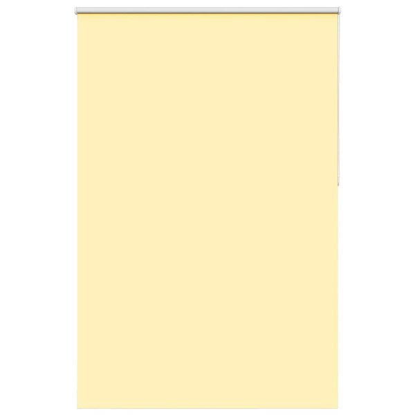 vidaXL Store enrouleur occultant jaune largeur du tissu 141 6 cm