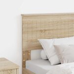 vidaXL Tête de lit Chêne Sonoma 80 cm Bois d'ingénierie