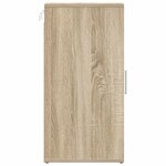 vidaXL Armoire à chaussures Chêne sonoma 32x35x70 cm Aggloméré