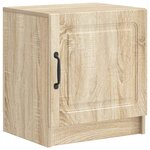 vidaXL Cabinet de chevet 2 Pièces Chêne Sonoma 43 x 34 5 x 47 cm