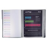 Trieur PP 5/10e opaque 12Comp. Ass. EXACOMPTA