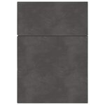 vidaXL Canapé-lit pliable 120 x 67 x 45 cm Gris foncé