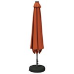 vidaXL Parasol de jardin avec lumières LED et base 200 x 300 cm