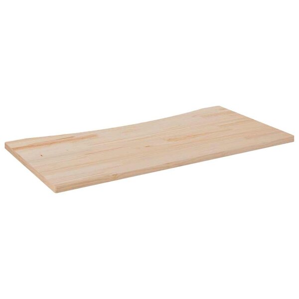 vidaXL Dessus de bureau 100x60x2 5 cm bois massif de pin