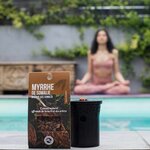 Brûle-parfum en pierre + Résine Myrrhe de Somalie