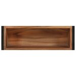 vidaXL Jardinière 60x20x68 cm Bois massif d'acacia