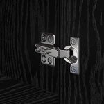 vidaXL Haut Armoire 2 Pièces Chêne noir 50 x 42 5 x 185 cm