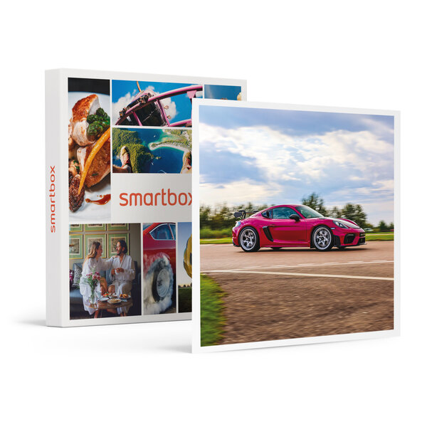 SMARTBOX - Coffret Cadeau Stage de pilotage : 5 tours sur le circuit de Saint-Laurent-de-Mure en Porsche Cayman 718 GT4 RS -  Sport & Aventure