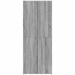 vidaXL Armoire de classement sonoma gris 60x32x153cm bois d'ingénierie