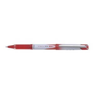 Stylo roller V-Ball Grip 05 encre liquide Pointe Fine Rouge x 12 PILOT