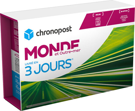 Boîte Chronopost - 5 kg - Monde et Outremer