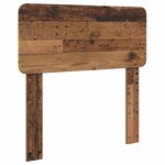 vidaXL Tête de lit Bois Ancien 90 cm Bois d'ingénierie