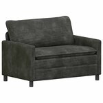 vidaXL Canapé Anthracite 126 x 81 x 87 5 cm Polyester