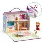 Djeco DJ06952 - Maison de Bluchka et Indie figurines Tinyly