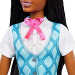 Mattel HXJ39 - Barbie Mysteries Poupée mannequin Brooklyn Cavaliere