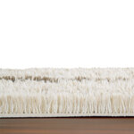 Tapis laine poils longs - naturel marron - 200 x 300 cm