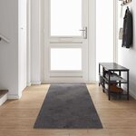 vidaXL Tapis Couloir Gris 80 x 400 cm