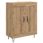 vidaXL Haut Armoire Chêne artisanal 69 5 x 34 x 180 cm