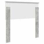 vidaXL Tête de lit Gris béton 100 cm Bois d'ingénierie