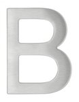 THIRARD - Lettre B inox H.76mm adhésif - THIRARD
