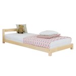 Lit enfant DREAMY 120 x 200 bois naturel