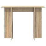 vidaXL Table console Chêne Sonoma 100 x 30 x 75 cm Bois d'ingénierie