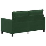 vidaXL Canapé Vert Jungle 156 x 81 x 87 5 cm Tissu