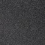 vidaXL Chaises pivotantes à manger lot de 2 gris tissu