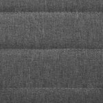 vidaXL Chaises à manger lot de 6 gris clair tissu