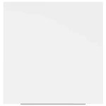 vidaXL Étagère flottante murale blanc 23x23 5x3 8 cm MDF