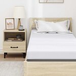 vidaXL Coussins de Matelas Blanc 70 x 200 cm