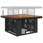 vidaXL Ensemble de salle à manger pour jardin 3 Pièces Beige et crème