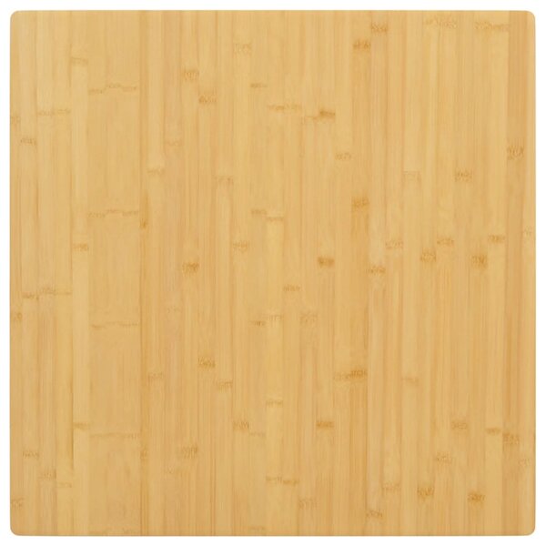 vidaXL Dessus de table 70x70x1 5 cm bambou
