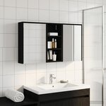 vidaXL Ensemble de Meubles de Salle de Bain 3 Pièces 116 x 16 x 62 5 cm