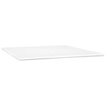 vidaXL Sommier à lattes de lit avec matelas Gris clair 160x200cm Tissu