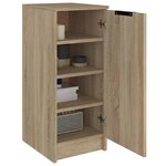 vidaXL Armoire à chaussures Chêne Sonoma 30x35x70 cm Bois d'ingénierie