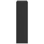 vidaXL Étagère séparatrice de pièce noir 69 5x29x103 5 cm