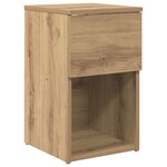 vidaXL Armoire de lit 2 pièces Chêne artisanal 29 x 31 5 x 49 cm