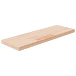 vidaXL Panneau d'étagère 60x20x2 5 cm Bois de chêne massif non traité