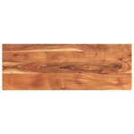 vidaXL Dessus de table 140x60x3 8cm rectangulaire bois massif d'acacia