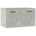 vidaXL Armoire murale Gris béton 60x36 5x35 cm Bois d'ingénierie