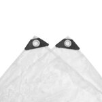vidaXL Couverture pour plantes Transparent 4 x 8 m PVC