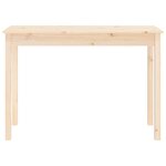 vidaXL Table console 110x40x75 cm Bois massif de pin