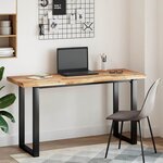 vidaXL Dessus de bureau fini à l'huile 140x50x4cm bois d'acacia massif
