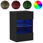 vidaXL Ensemble meuble TV Noir 40 x 30 x 60 5 cm Bois d'ingénierie